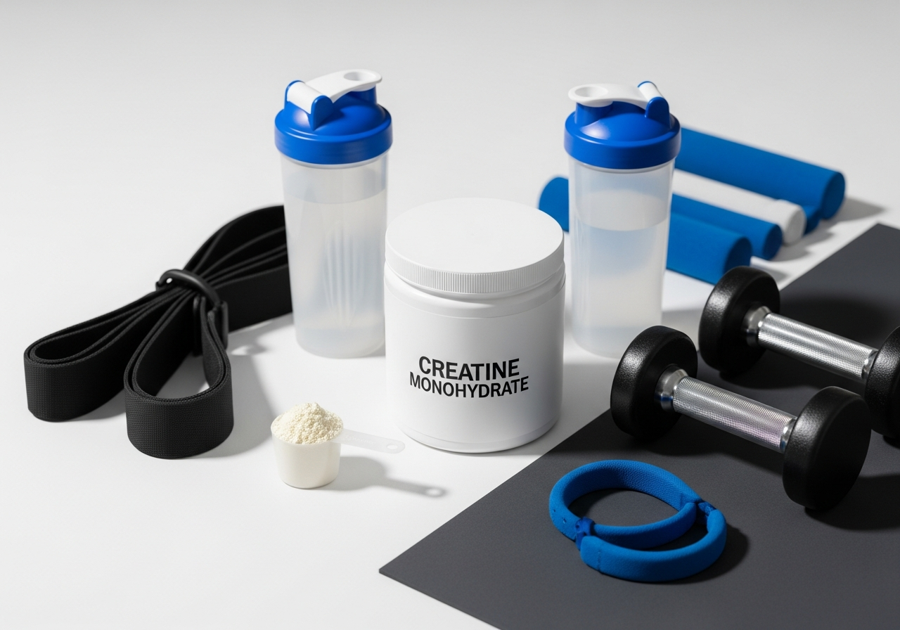 creatine for bodybuilding — illustrative photo