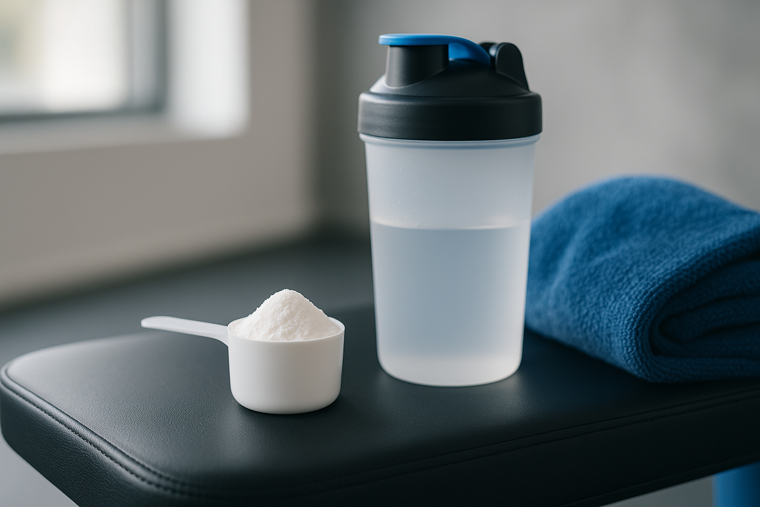 créatine et cortisol — photo illustrative