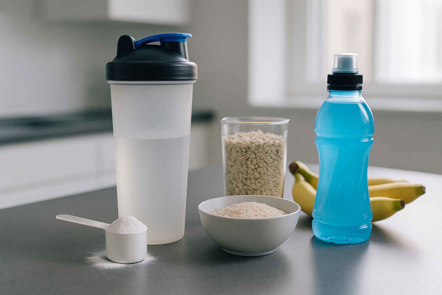 creatine and glycogen — illustrative photo