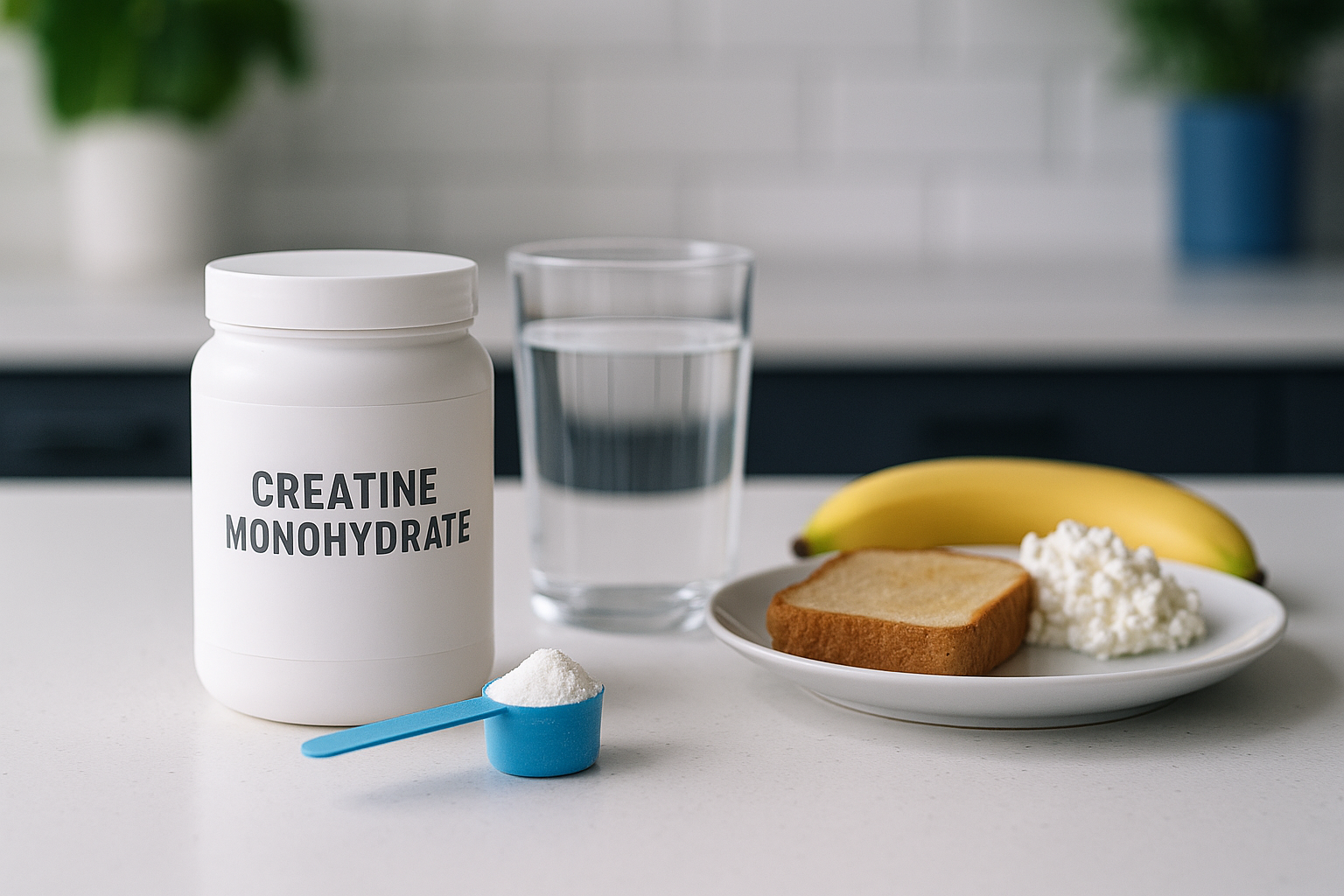 creatine and gut health — illustrative photo