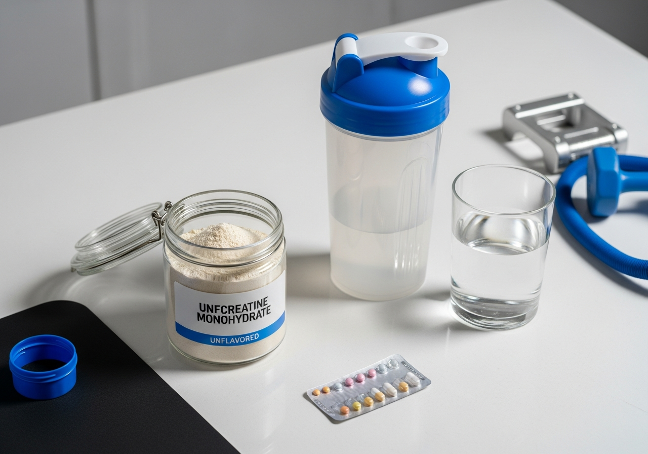 creatine and birth control — illustrative photo