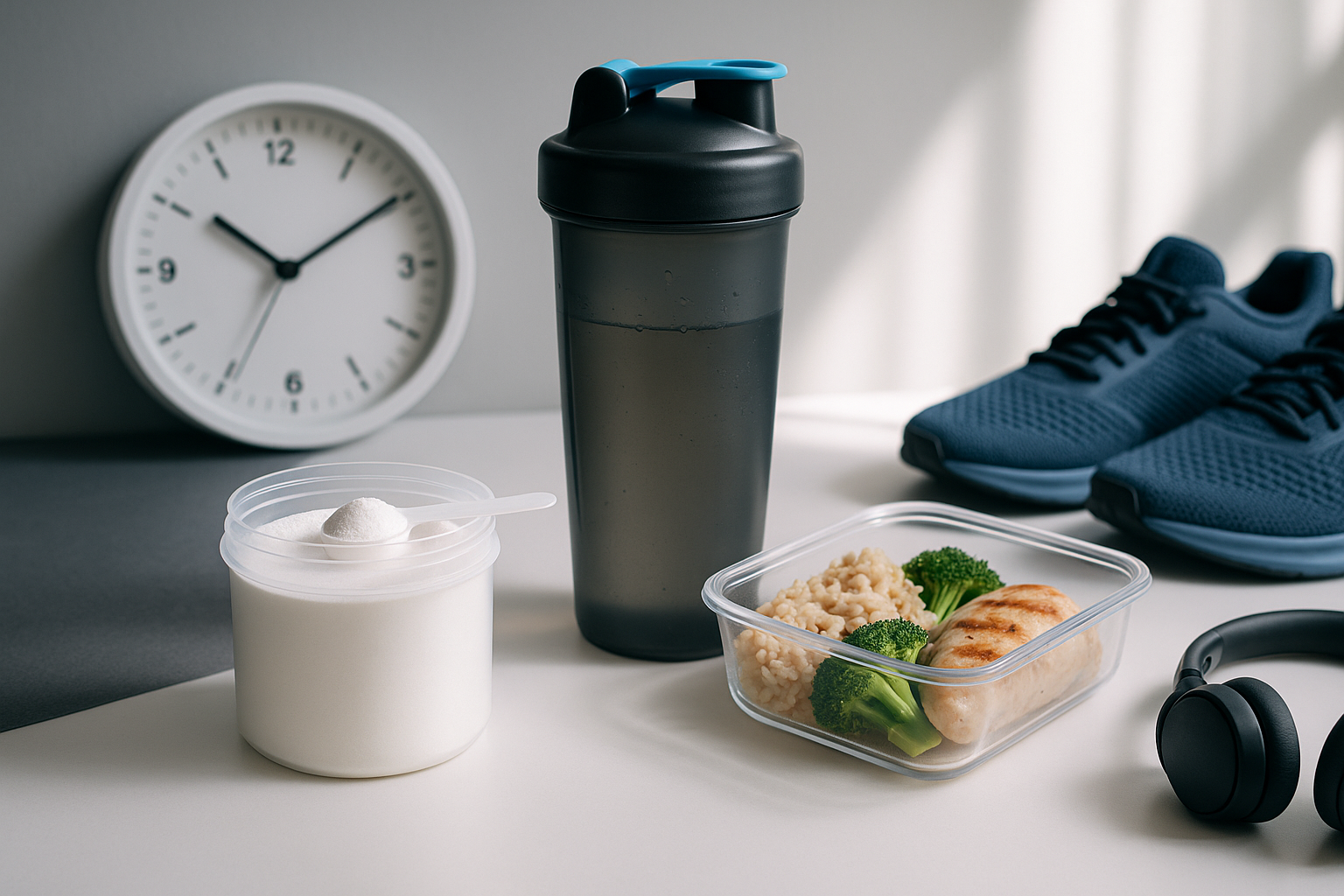 Meilleur moment pour prendre la créatine avec le jeûne intermittent : avant l’entraînement, après l’entraînement, ou avec votre premier repas?