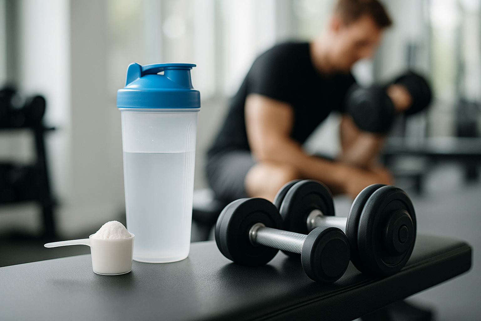 creatine and lactic acid — illustrative photo