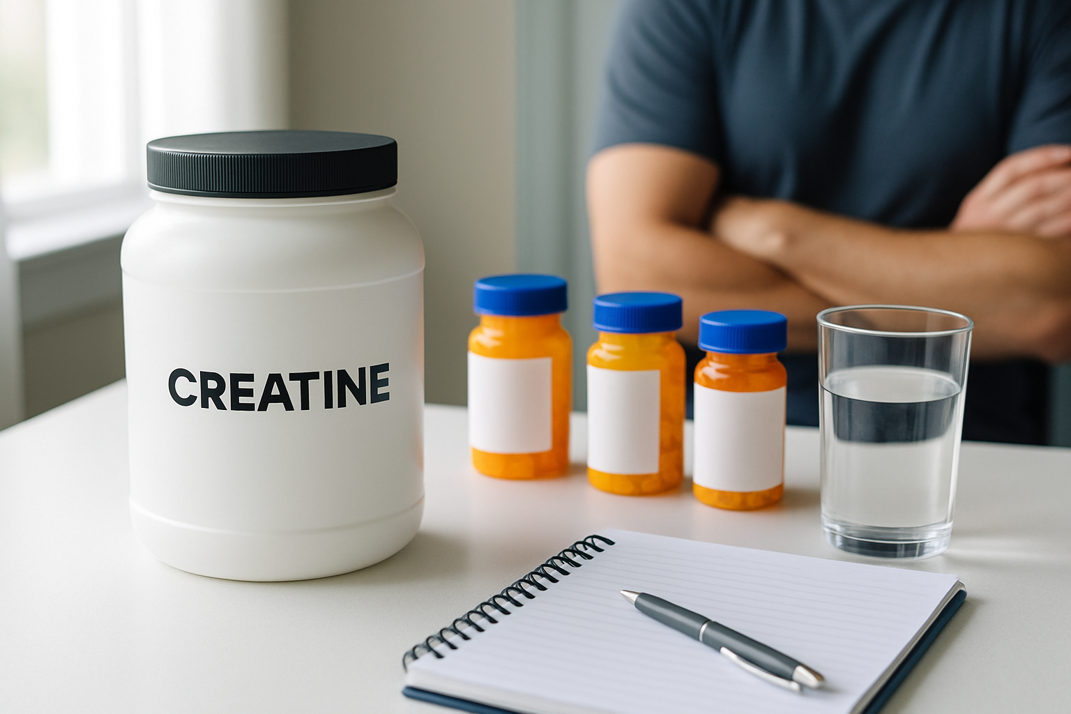 Les catégories de médicaments qui demandent le plus de prudence avec la créatine