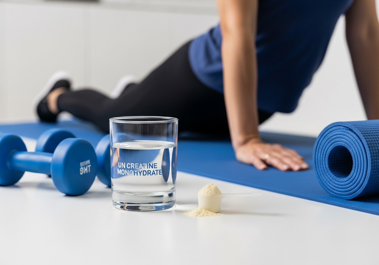 creatine and menopause — illustrative photo