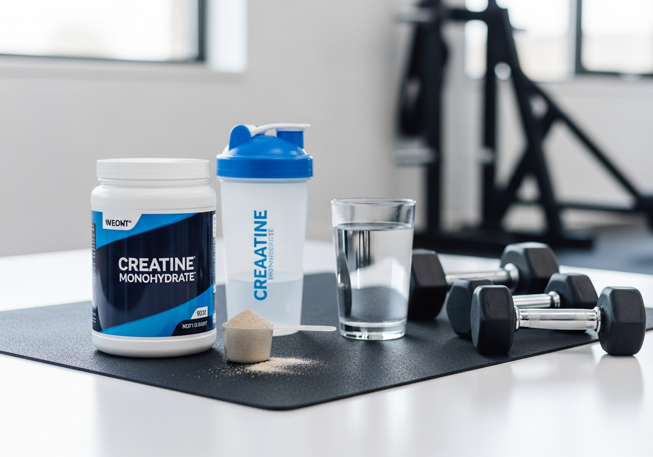 creatine and PCOS — illustrative photo