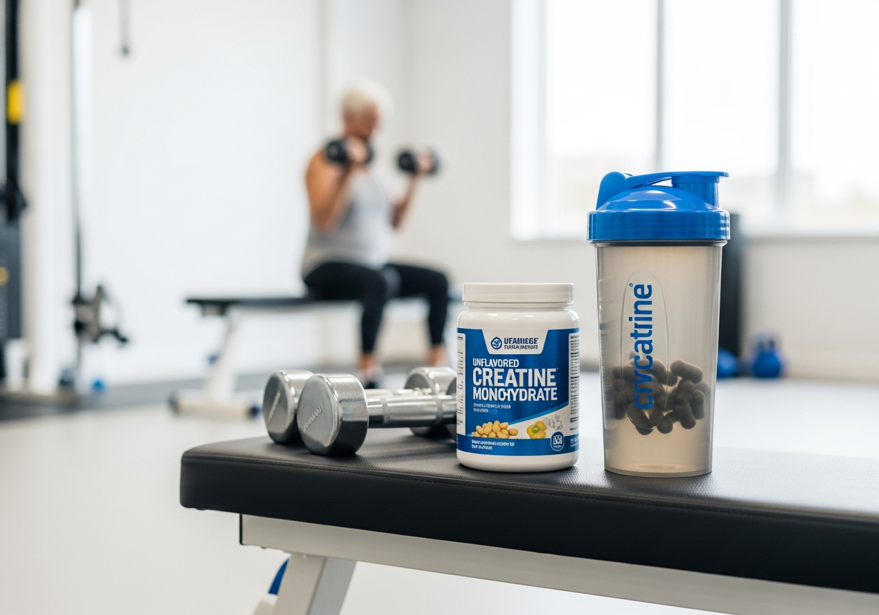 creatine and sarcopenia — illustrative photo