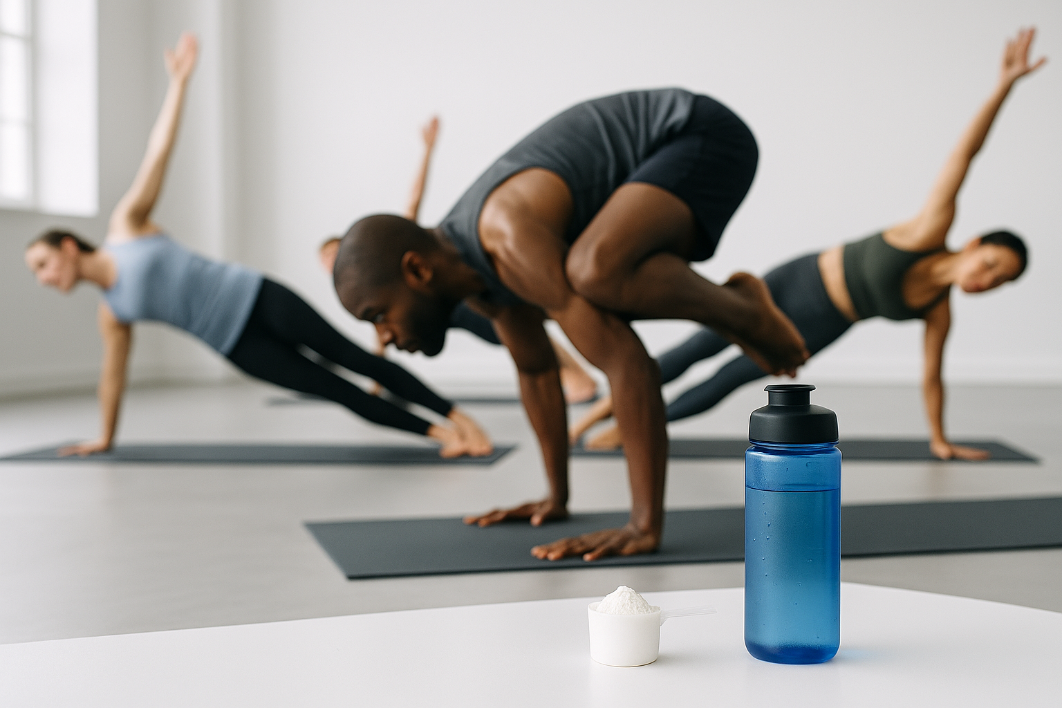 Qui profite le plus de la créatine pour le yoga : débutants, femmes, personnes âgées et athlètes hybrides