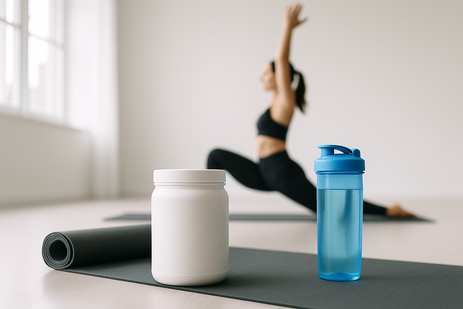 créatine et yoga — photo illustrative