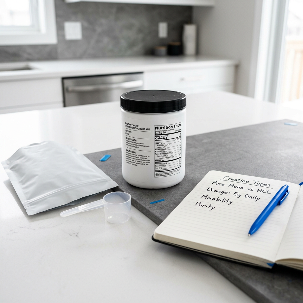 La liste de vérification canadienne pour la créatine en vrac : comment acheter de façon sécuritaire, légale et intelligente