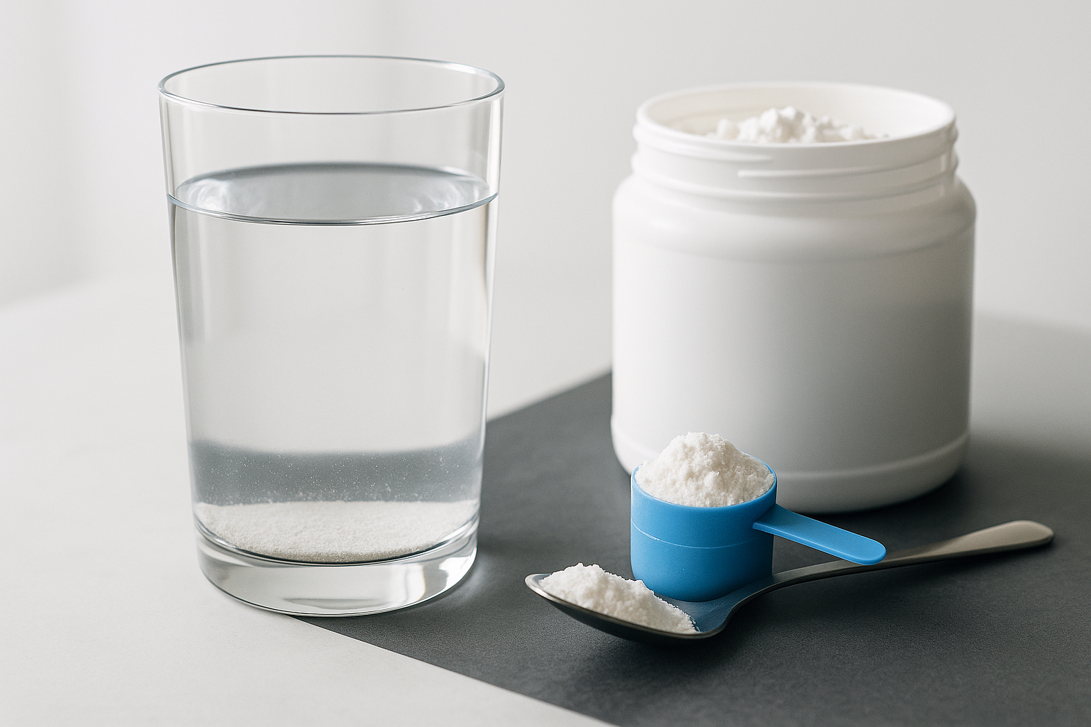 La créatine fait des grumeaux dans l’eau? Voici comment régler chaque problème de mélange courant