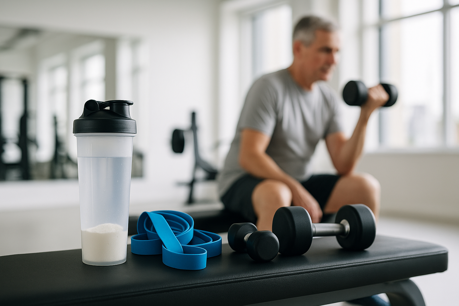 Comment la créatine aide réellement dans la soixantaine : énergie musculaire, rendement à l’entraînement et physiologie du vieillissement