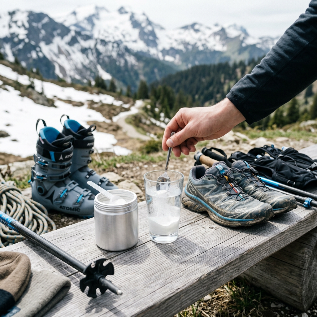 Why creatine can matter on trails, skin tracks, and big mountain days
