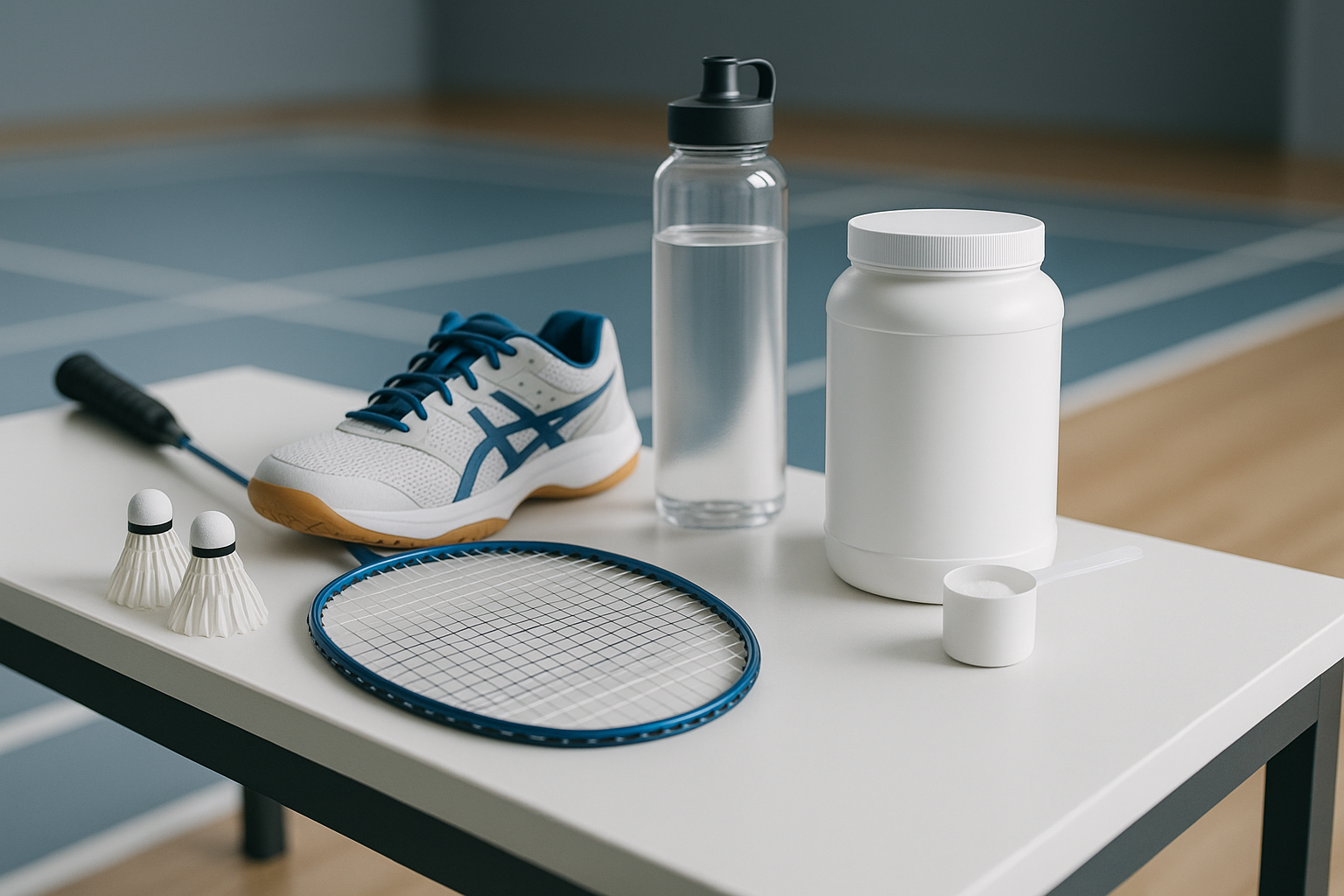 creatine for badminton — illustrative photo