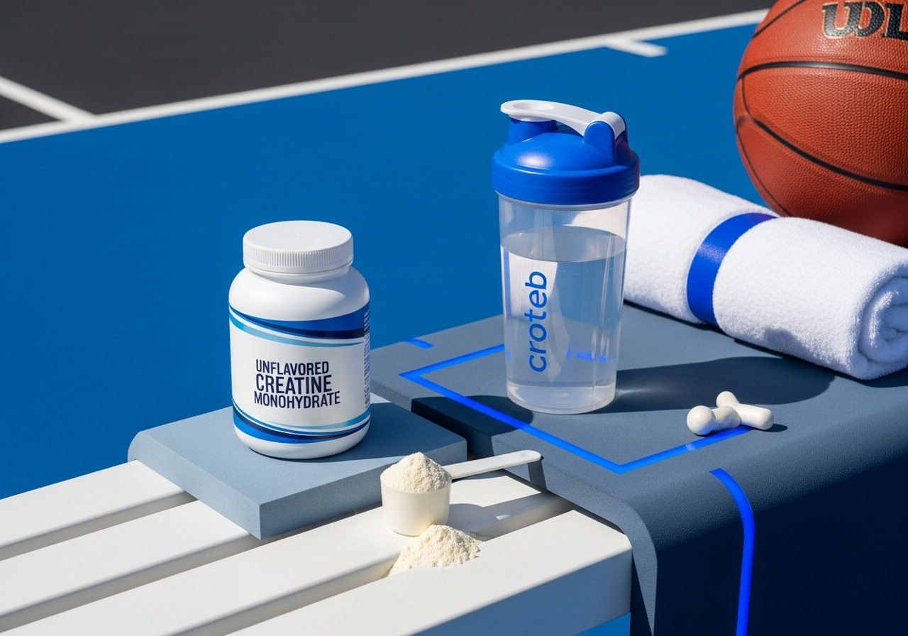 How to take creatine for basketball: the simplest step-by-step plan
