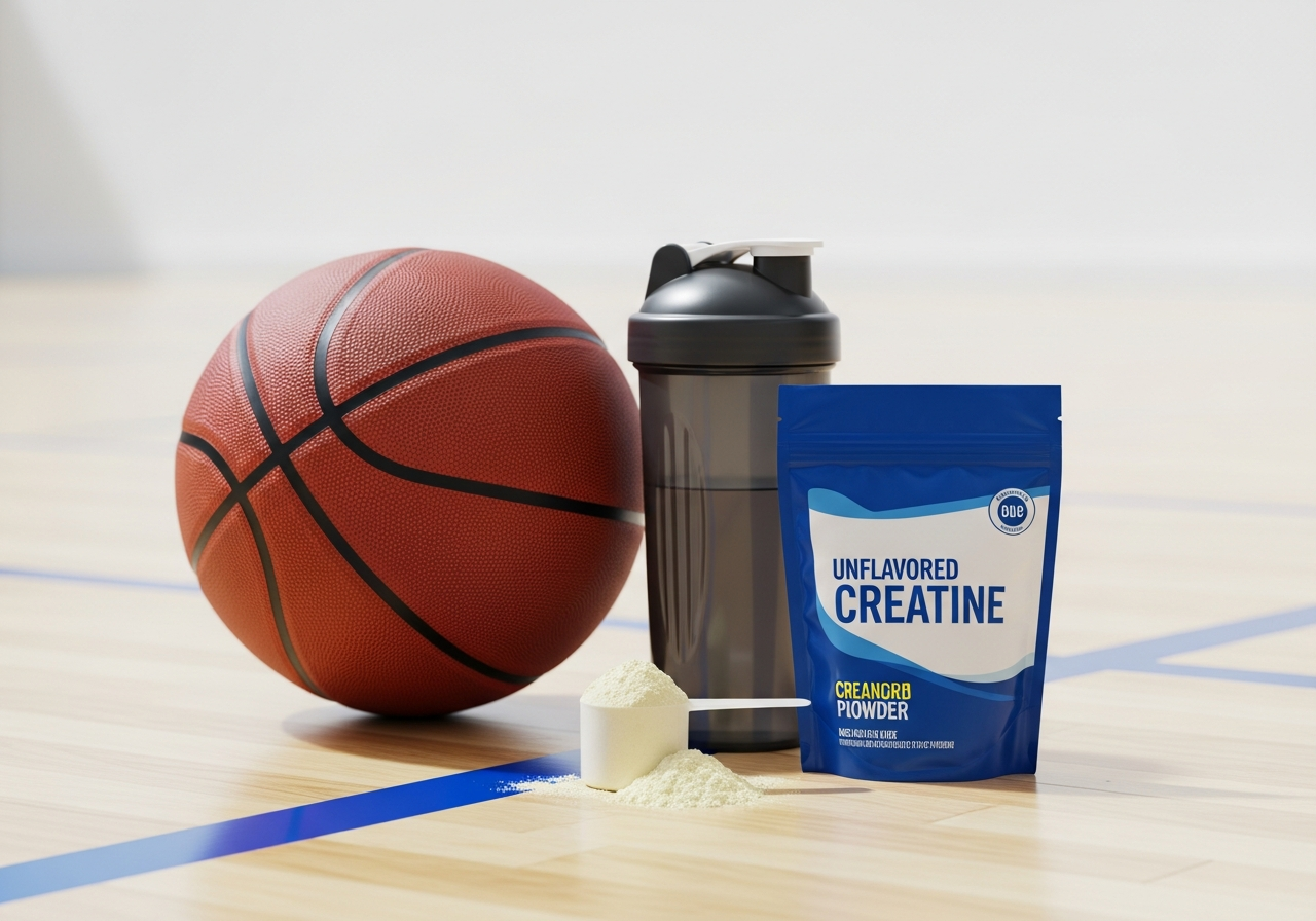 creatine for basketball — illustrative photo