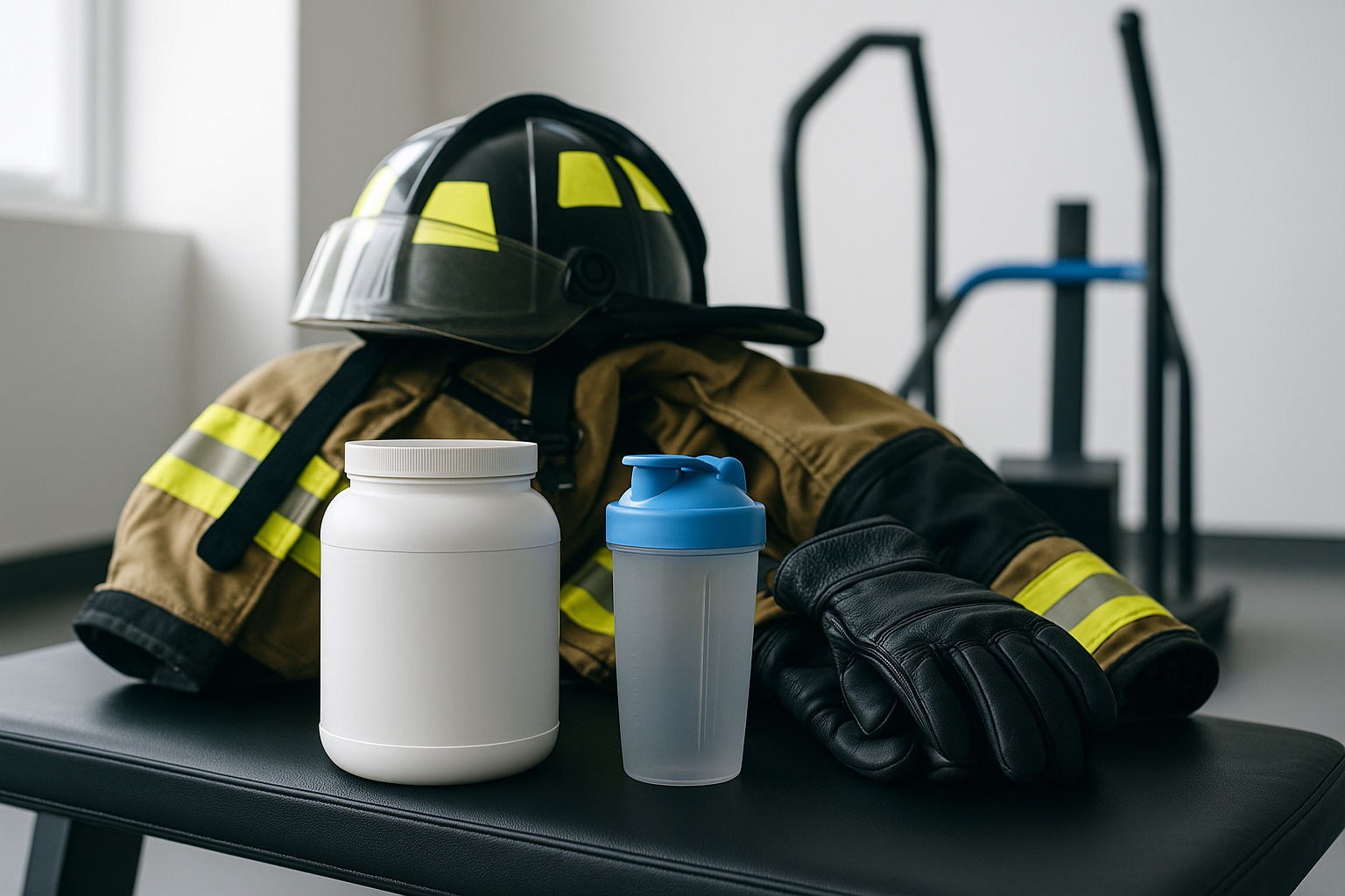 creatine for firefighters — illustrative photo