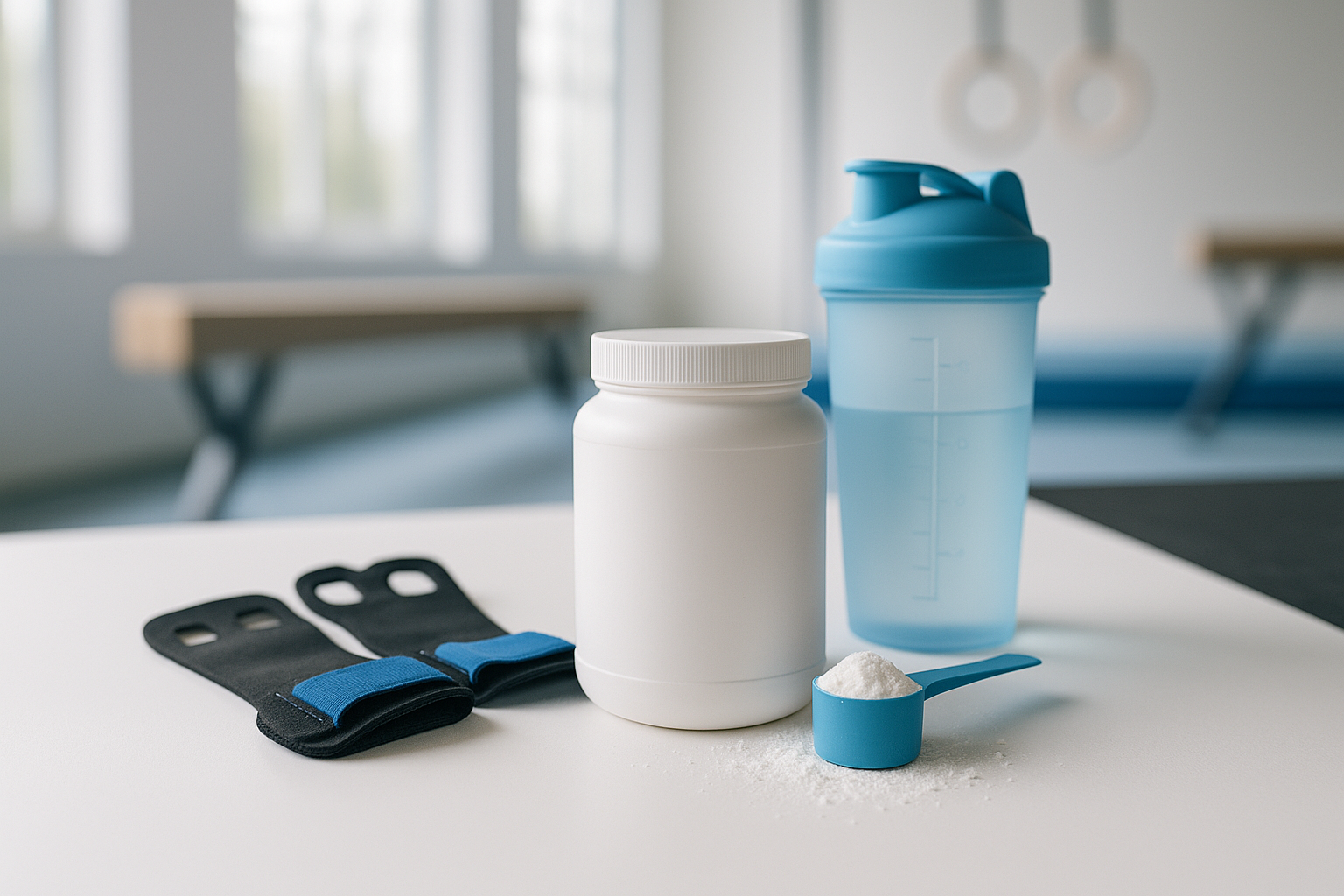 creatine for gymnastics — illustrative photo