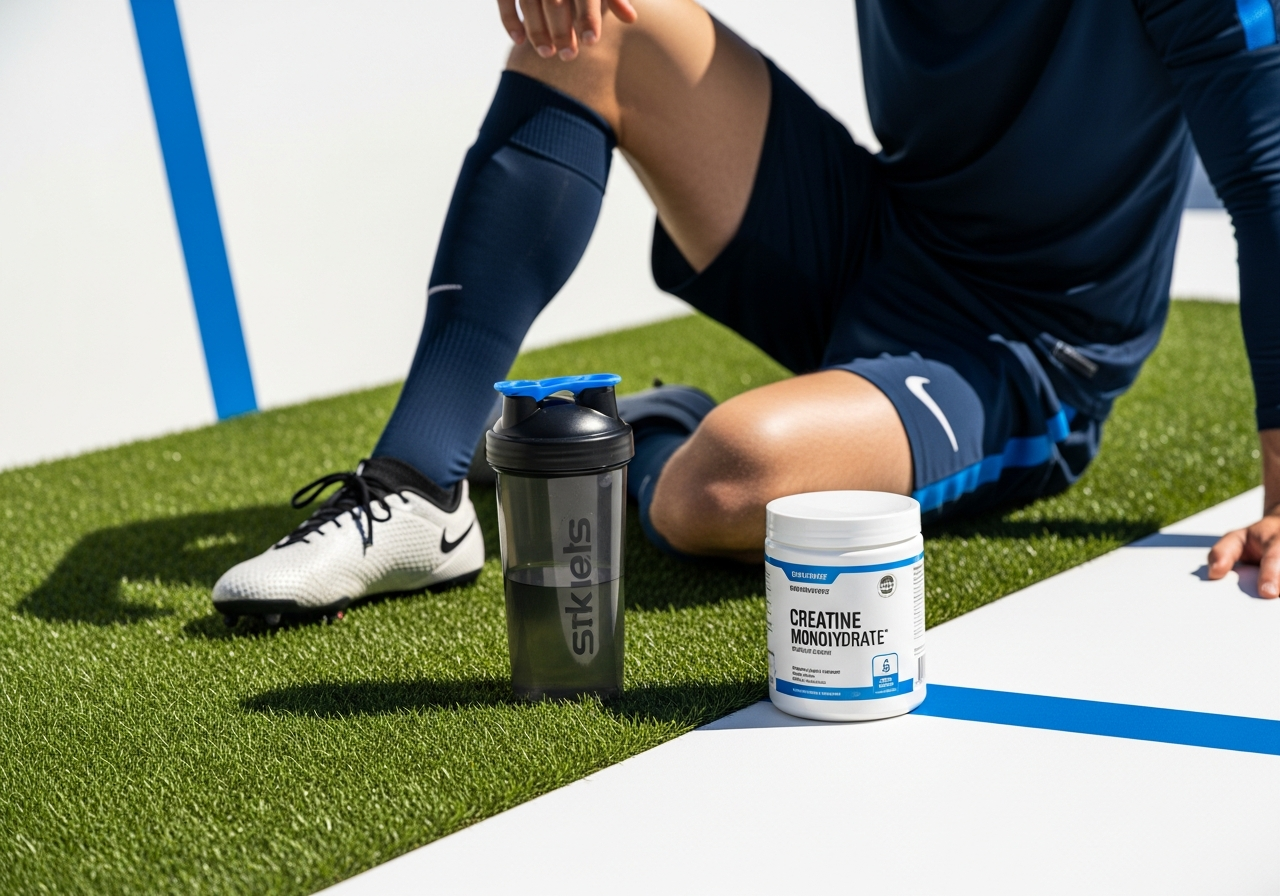 creatine for soccer — illustrative photo
