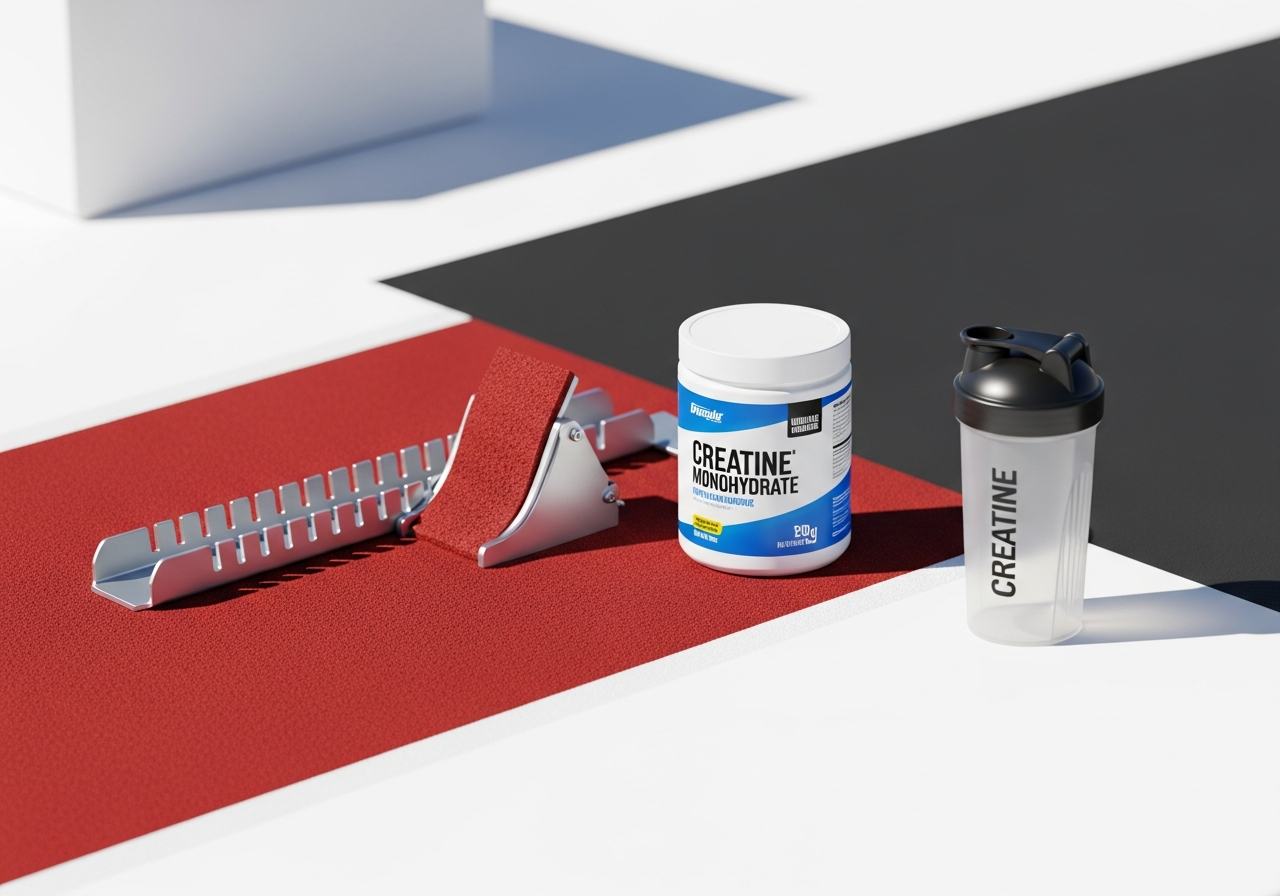 créatine pour le sprint — photo illustrative