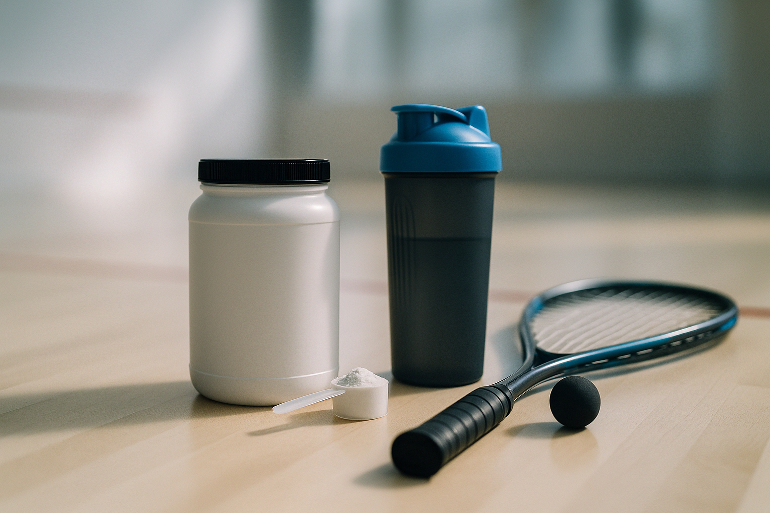 creatine for squash — illustrative photo