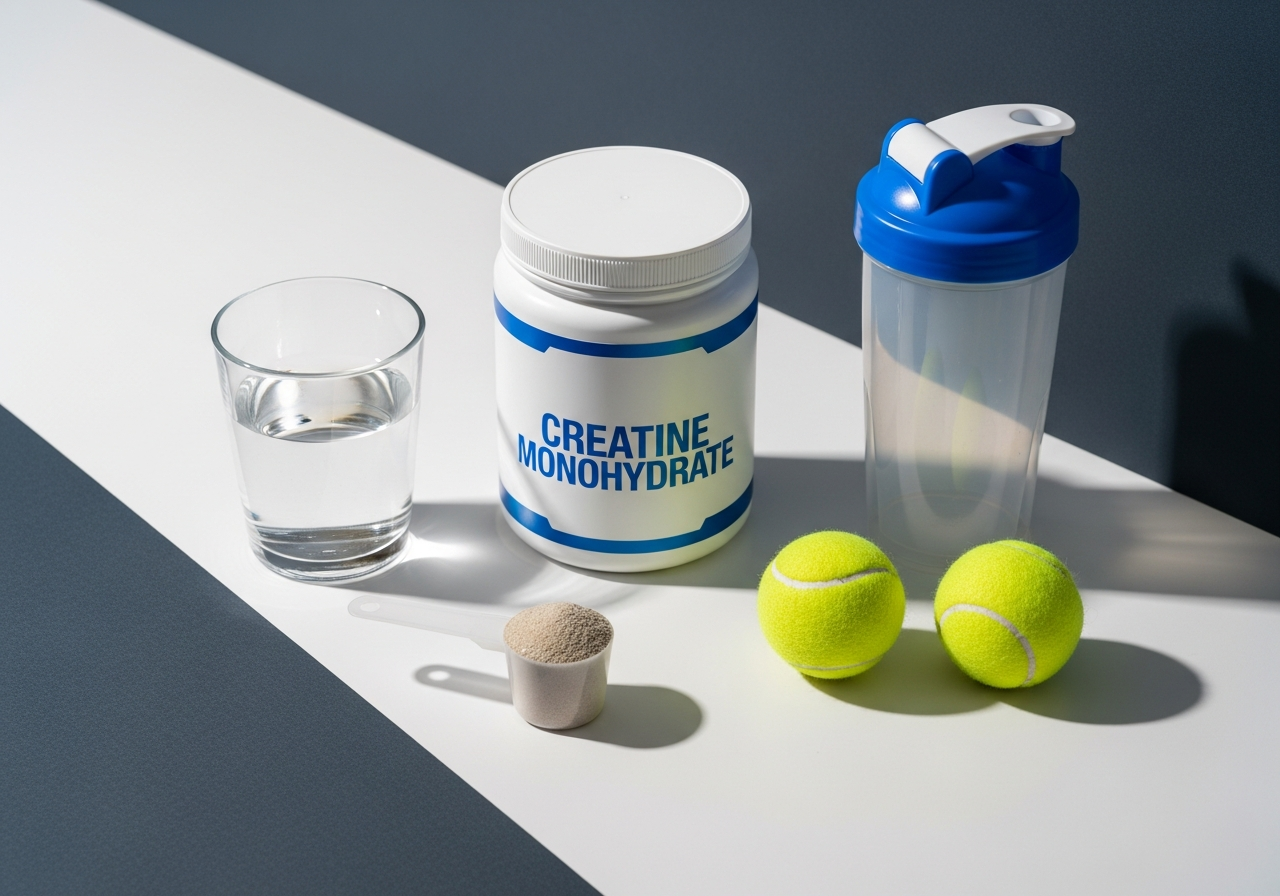 The best creatine for tennis is still monohydrate — here is what to buy and what to ignore