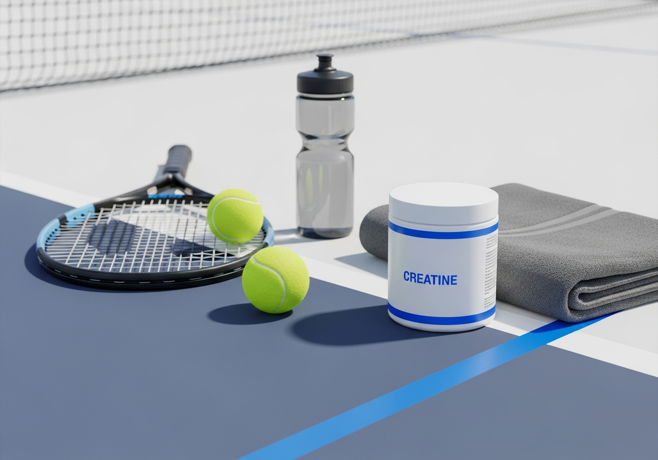creatine for tennis — illustrative photo