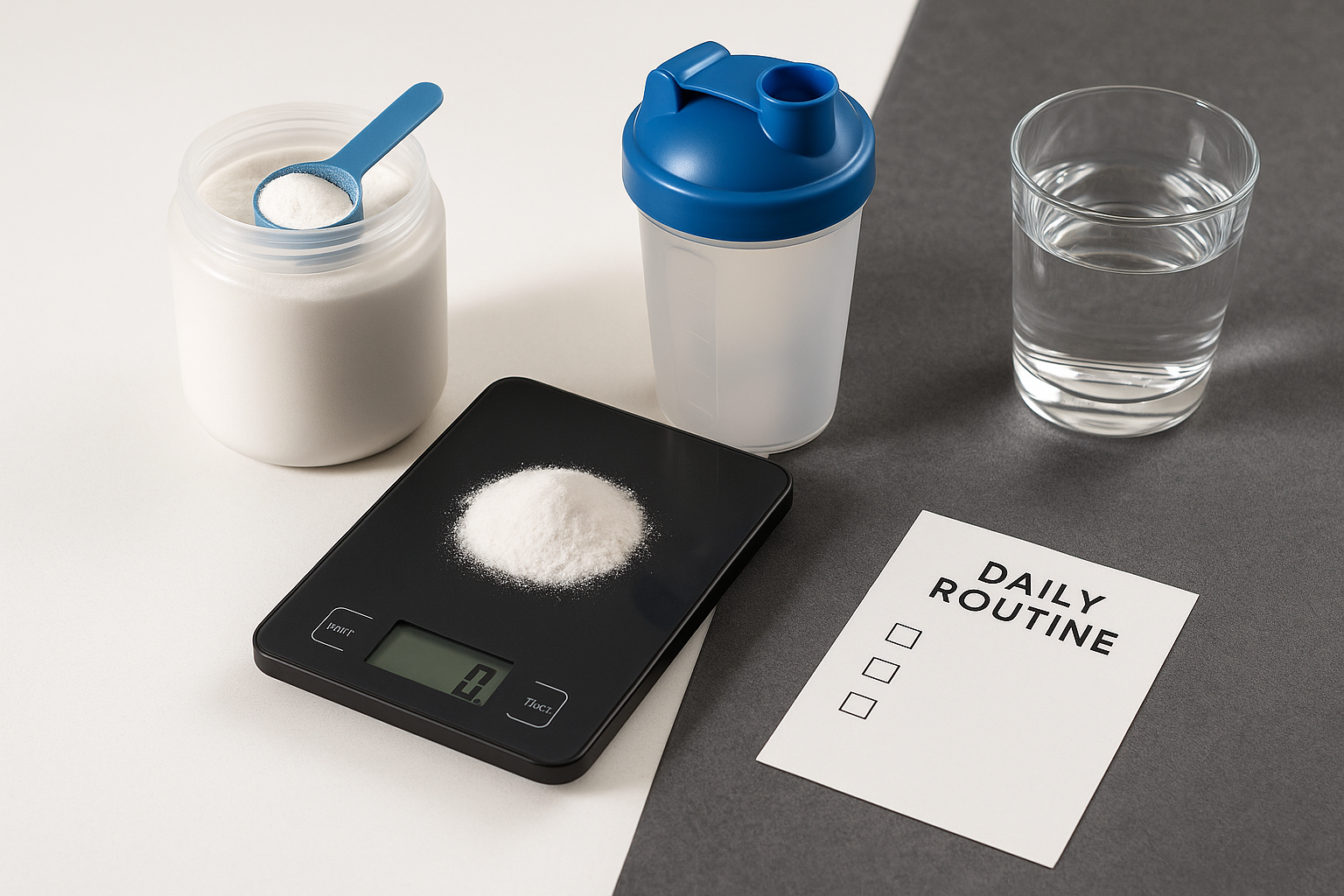 A beginner-friendly step-by-step plan: how to take creatine starting today