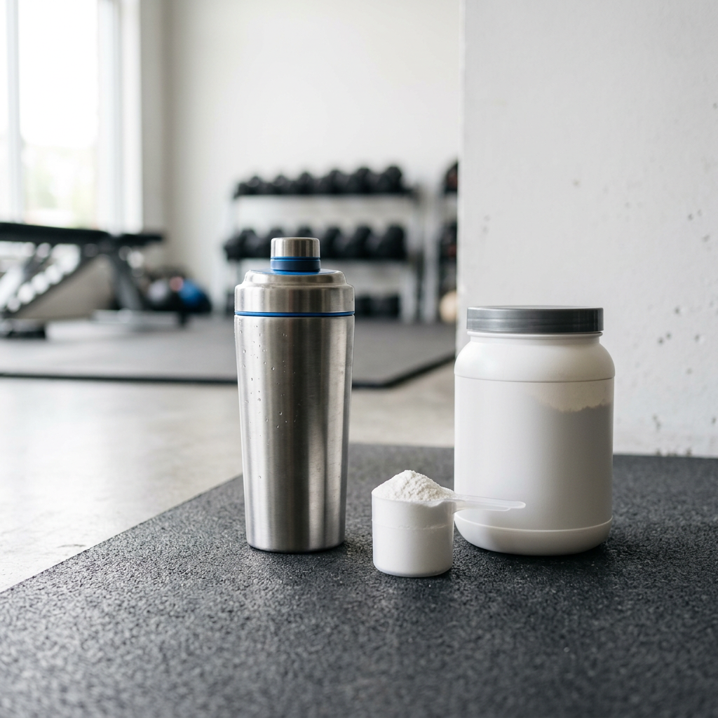 La créatine et les protéines forment la meilleure combinaison pour la prise de muscle, la recomposition corporelle et les débutants