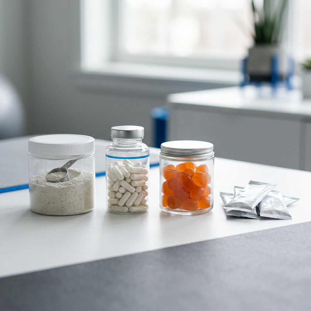 Quel format est réellement le moins cher par gramme : poudre, capsules, gommes à mâcher, mélanges aromatisés ou mélanges?