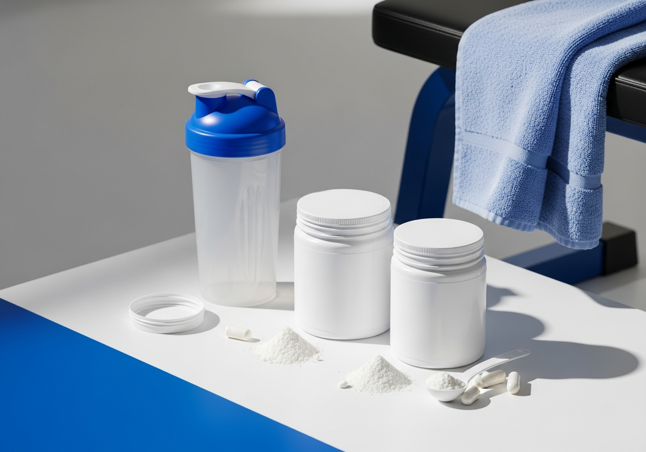 creatine vs beta-alanine — illustrative photo