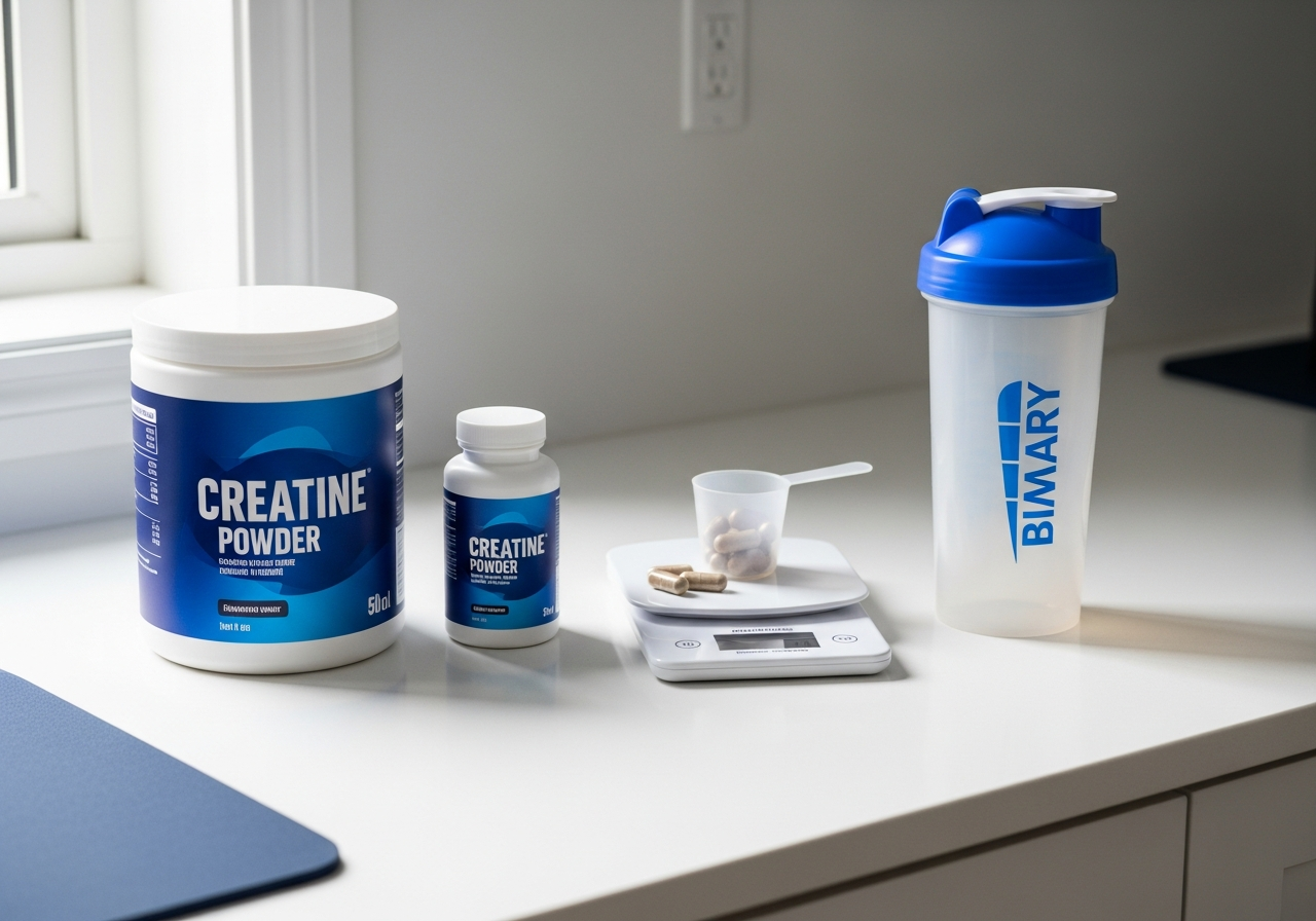Exact dosing: how much creatine or carnitine to take, by goal and body weight