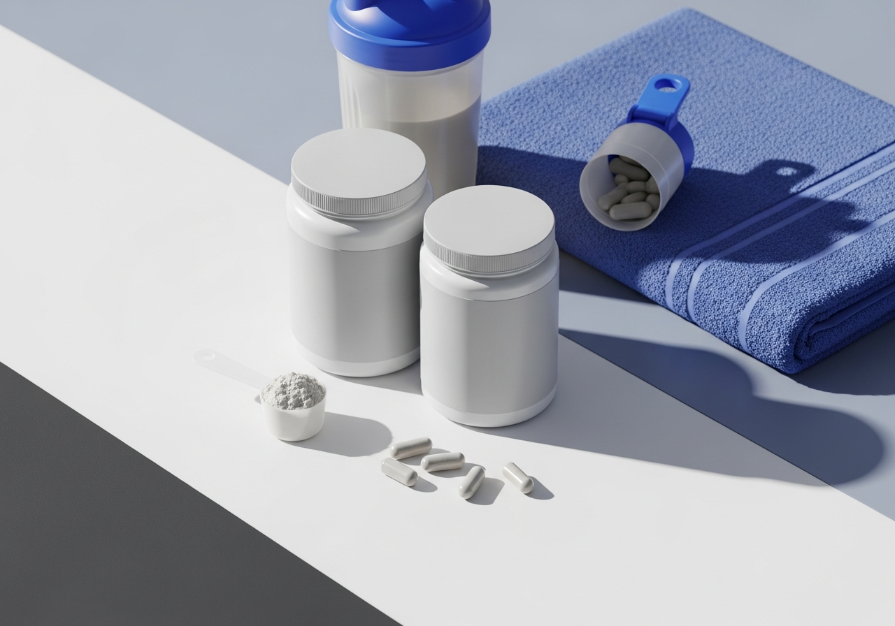 creatine vs carnitine — illustrative photo