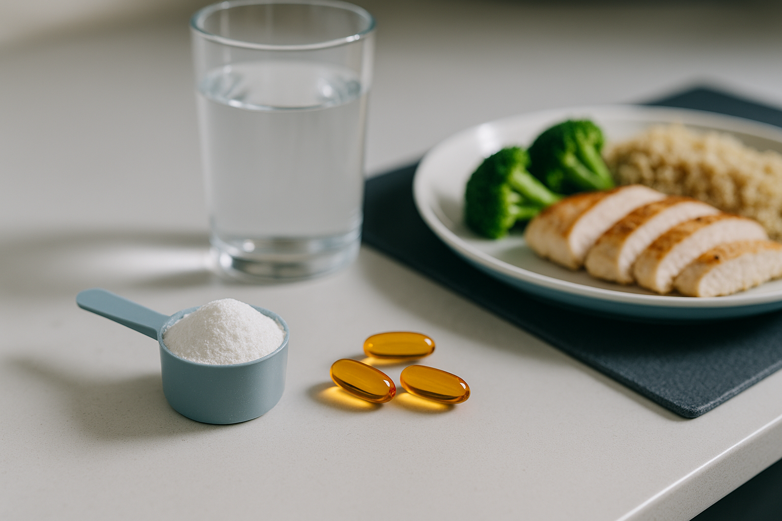 Can you take creatine and fish oil together? Yes — and the stack is straightforward