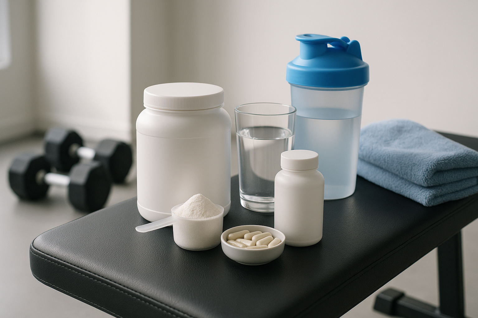 creatine vs taurine — illustrative photo