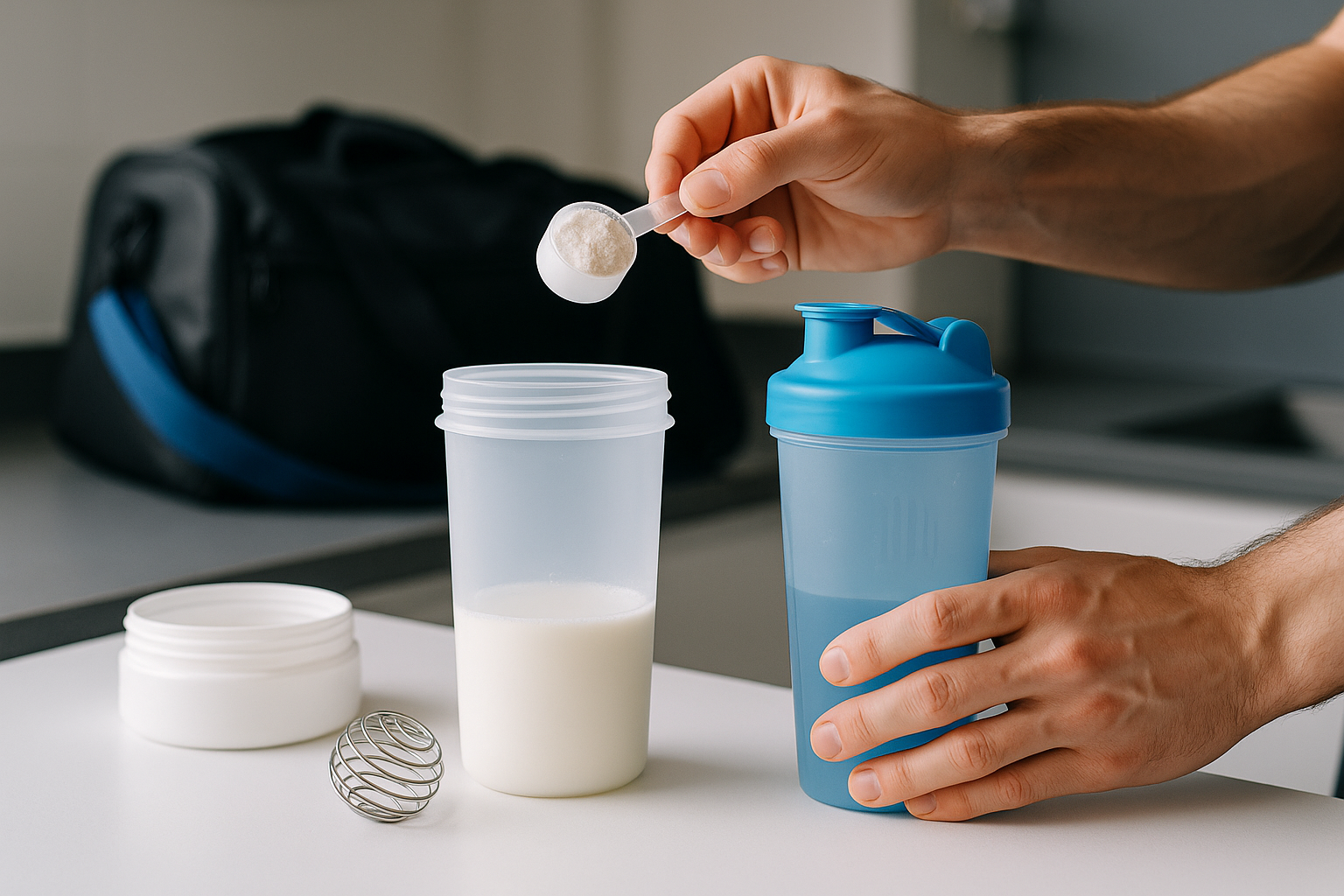 Exactly how to mix creatine in milk so it dissolves well and tastes better