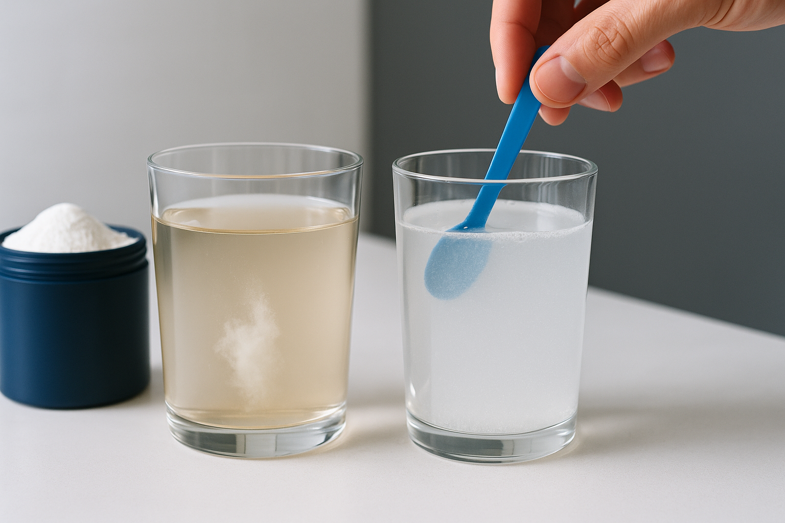 Pourquoi la créatine se dissout mieux dans l’eau tiède : la chimie expliquée simplement