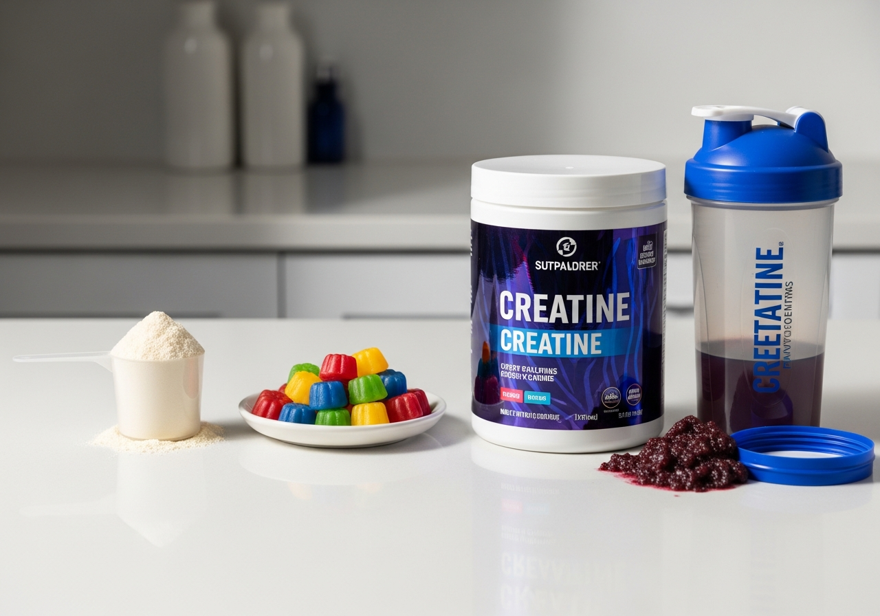 Plain powder vs gummies vs blends: which creatine products can break a fast?