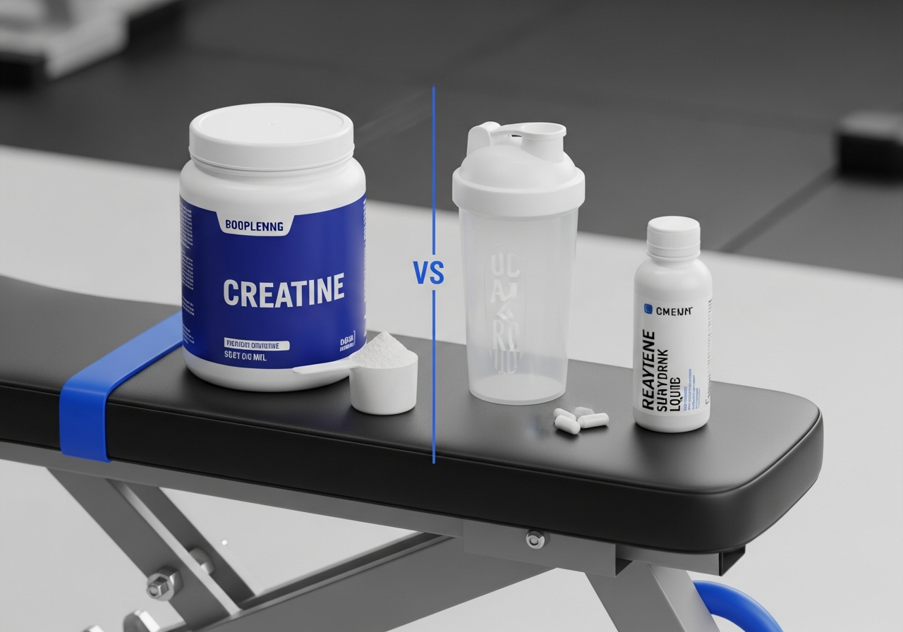 Créatine liquide ou poudre : la comparaison pratique dont la plupart des acheteurs ont vraiment besoin