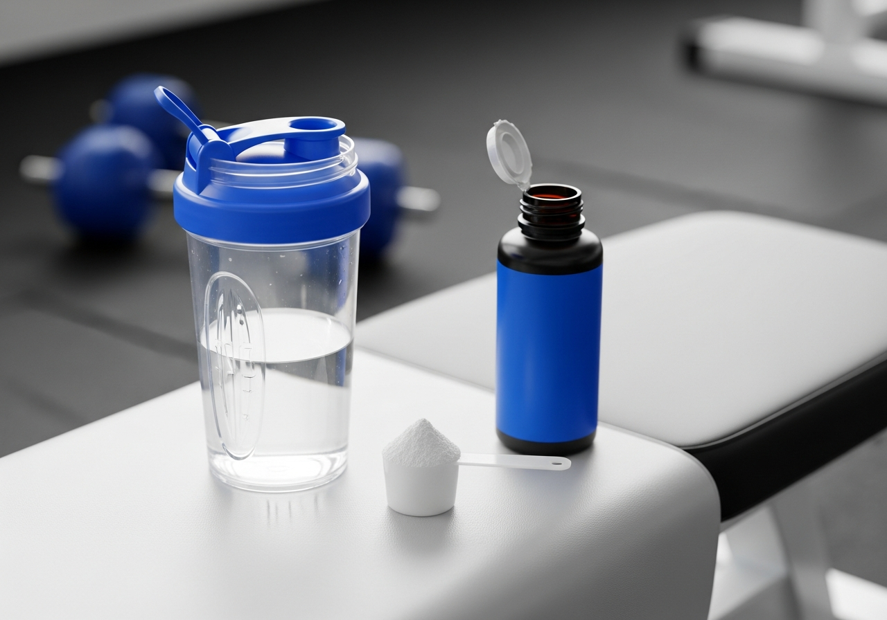 créatine liquide — photo illustrative