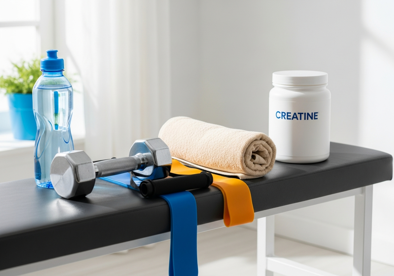 Creatine for recovery, muscle preservation, and bone health with resistance training