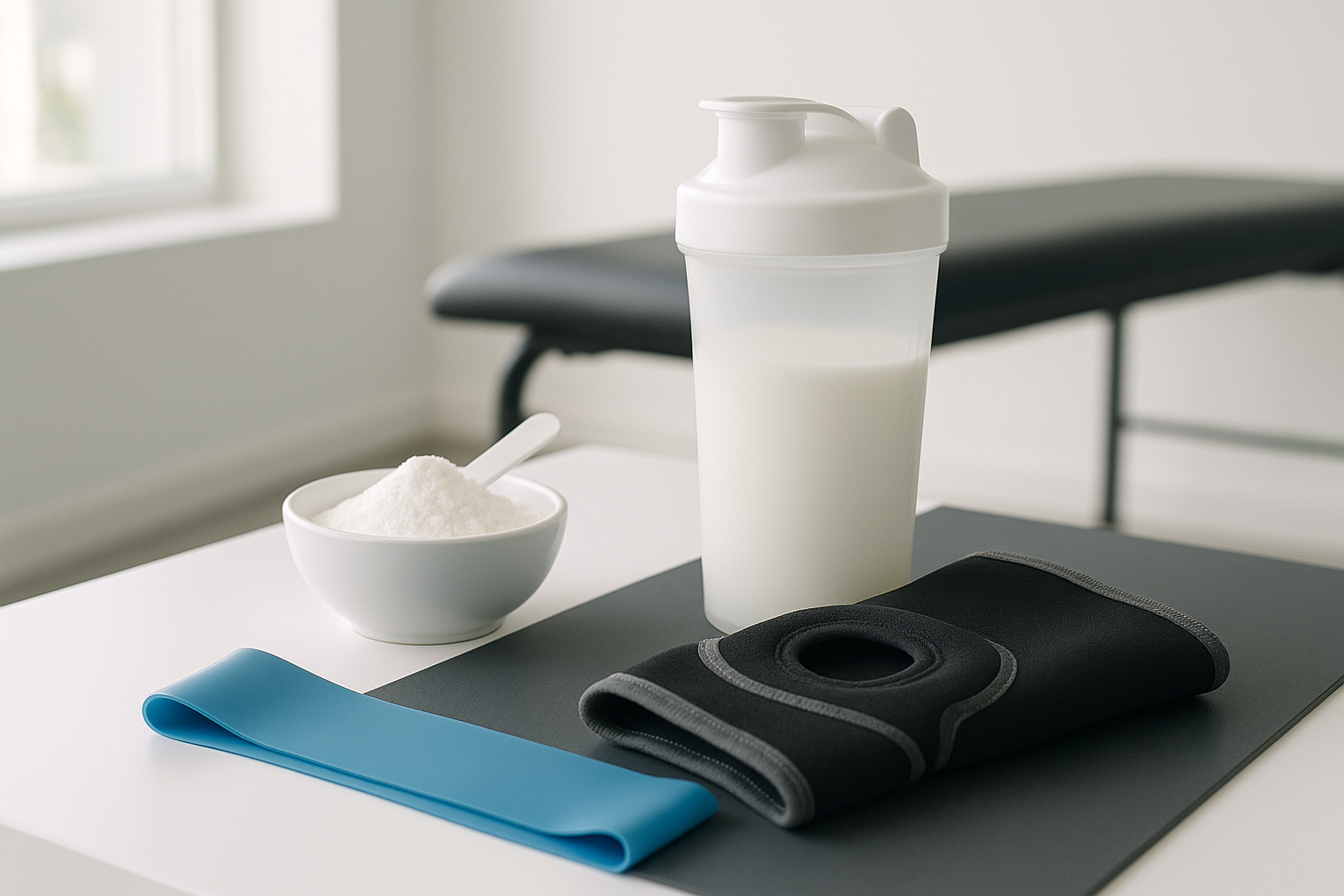 Review Flags Creatine Promise After Pediatric Knee Surgery — illustrative photo
