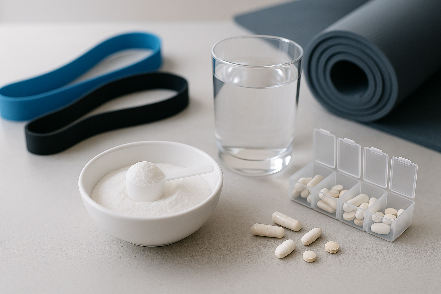 New creatine study will track adherence in postmenopausal women — illustrative photo